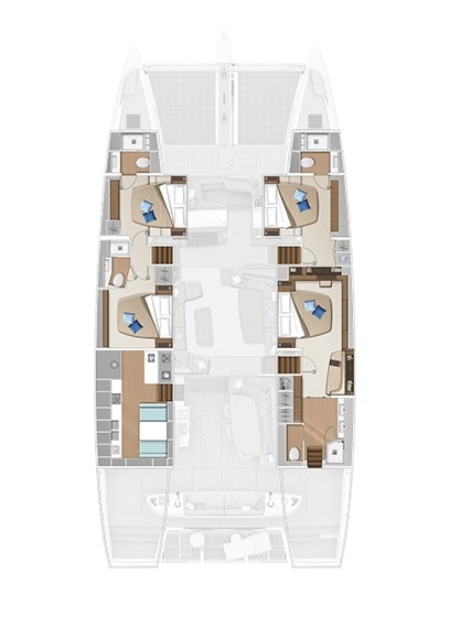 location catamaran de luxe